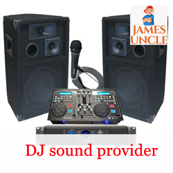 DJ sound provider Mr. Arup Mahanta in Sodepur